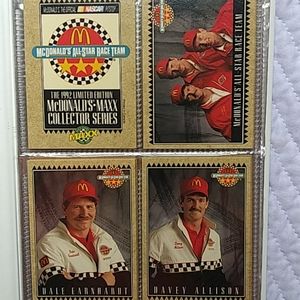 McDonald's Maxx Collector Series All Star Race Team Cards
